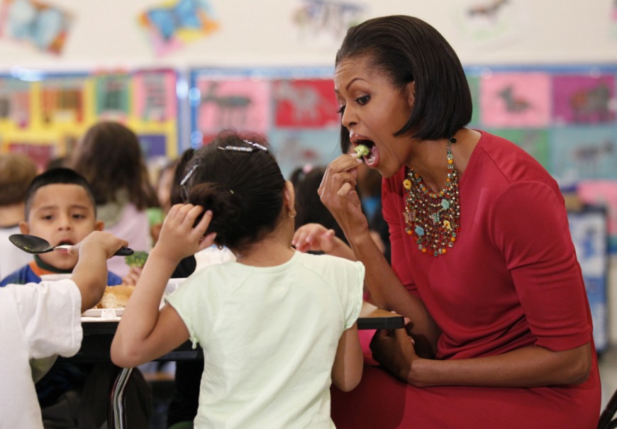 Michelle Obama eating habits